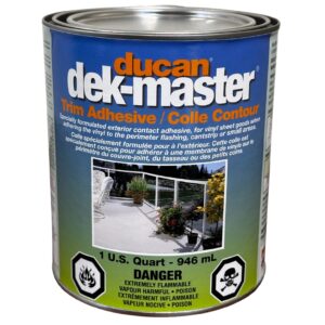 DEK-MASTER® TRIM ADHESIVE - 1 QT