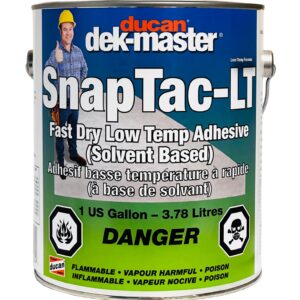 DEK-MASTER® SnapTac Fast Dry Adhesive