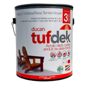 TUFDEK STEP 3 - COLOR COAT